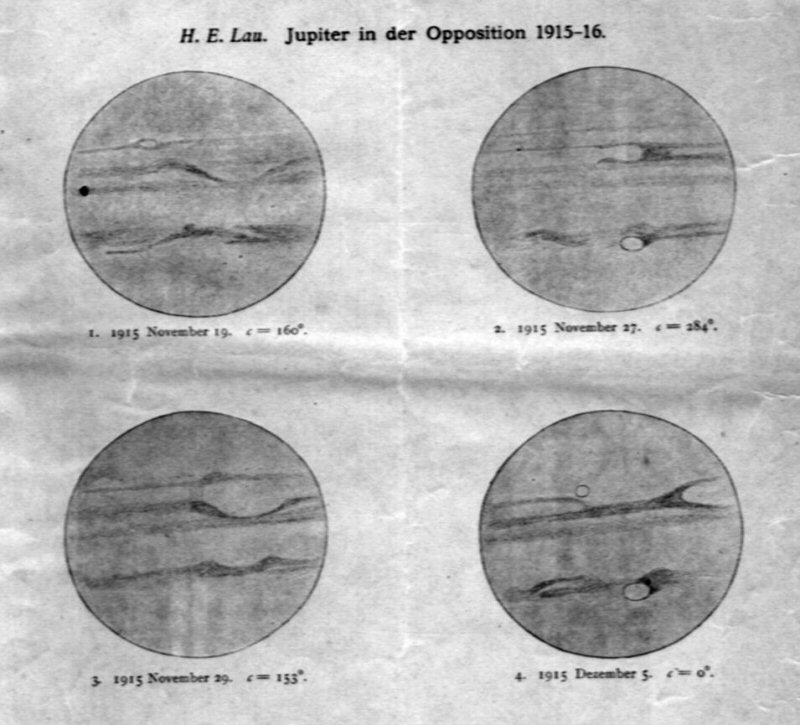 Jupitertegninger Astr. Nachr.